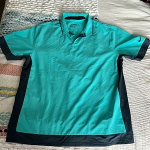 Nike Golf Tour Performance Teal Polo
